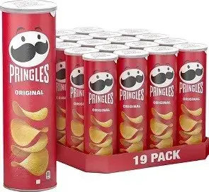 Фото объявления: Актуальное предложение на июль 2026 по чипсам PRINGLES 165gr, производство Польша, минимальный заказ от 6 п…