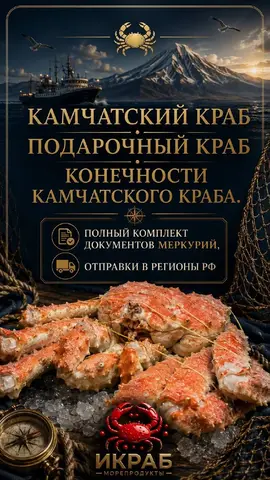 Фото объявления: 🦀🧡🧡🧡🧡🦀, Владивосток